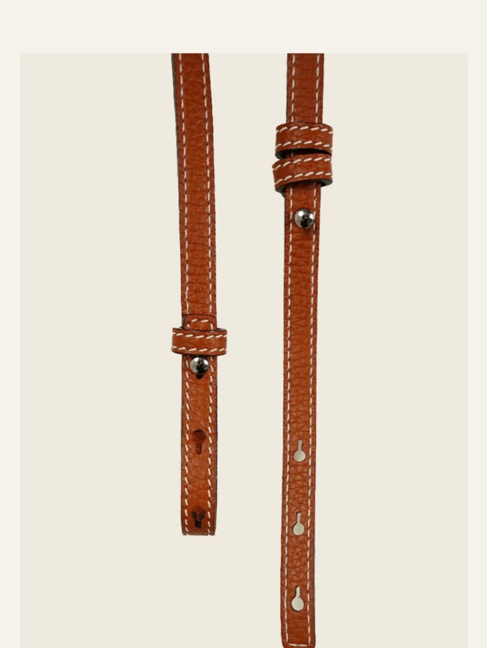 Everyday Pebbled Leather Tote in Cognac Brown - Picture 5 of 13